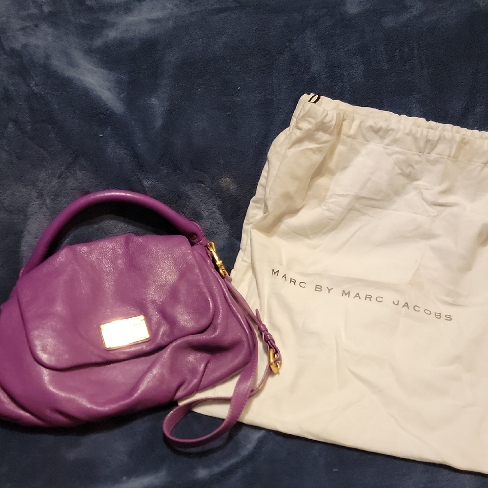 Marc by Marc Jacobs Vibrant Purple Shoulder Bag